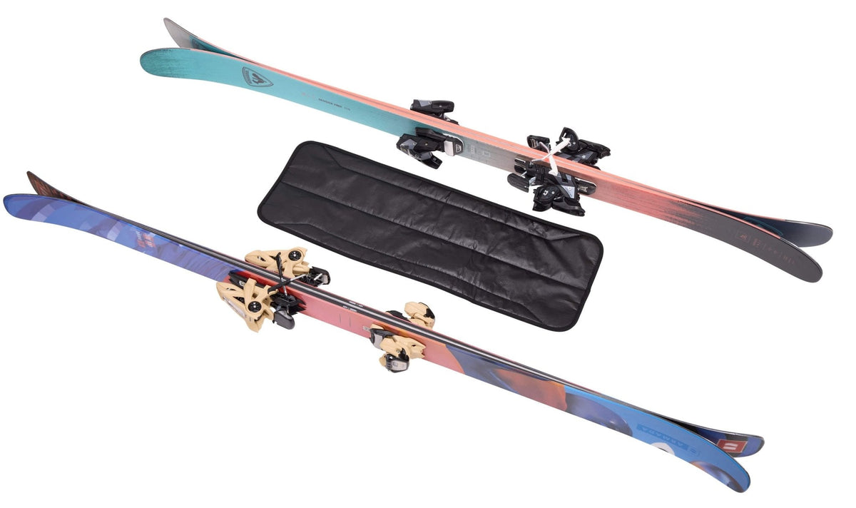Thule RoundTrip 192cm Ski Roller Padded Bag - Black (Fits 2 Pairs of Skis)