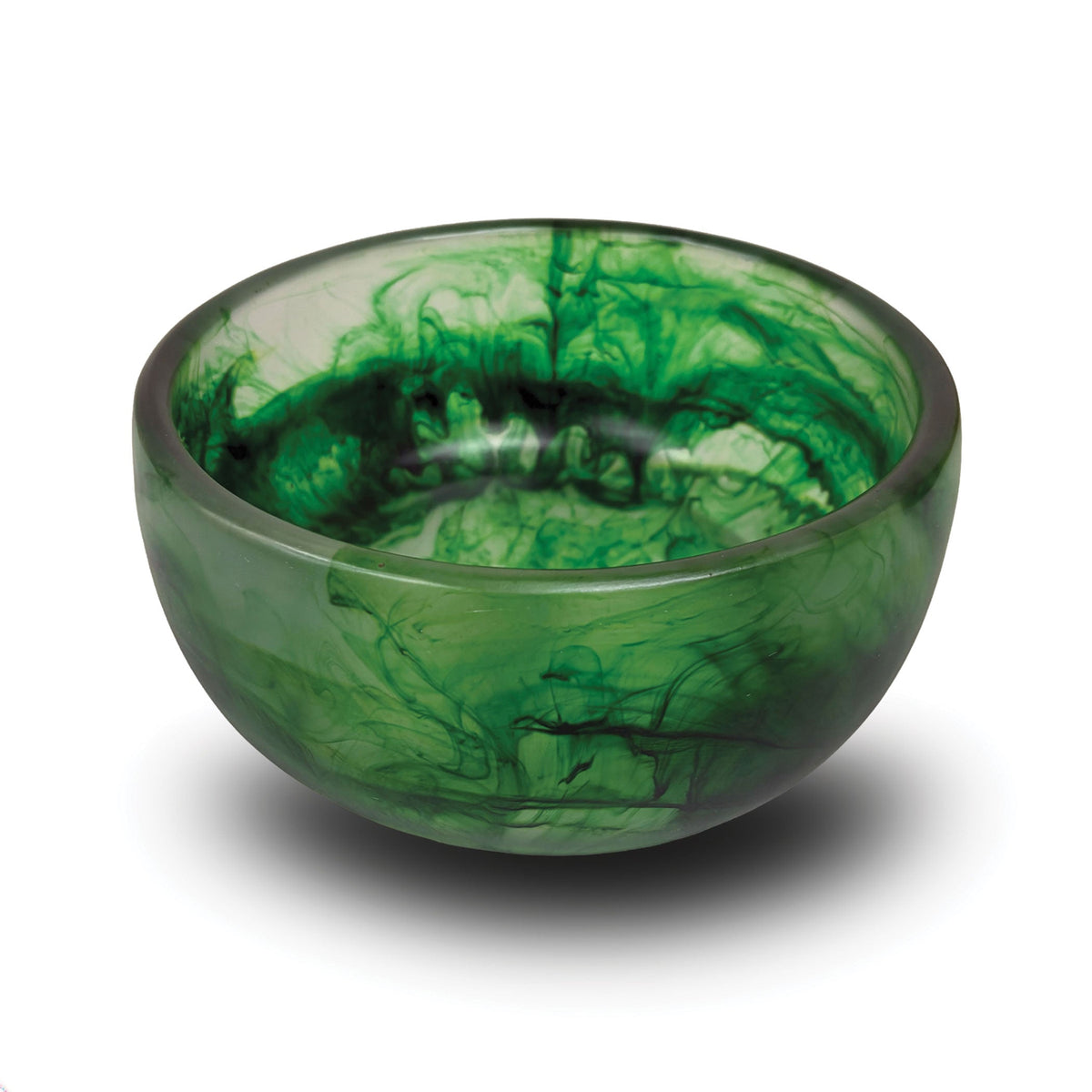 Urban Attitude INDI Medium Decorative Resin Bowl - Sage Mist (26cm W x 12cm H)