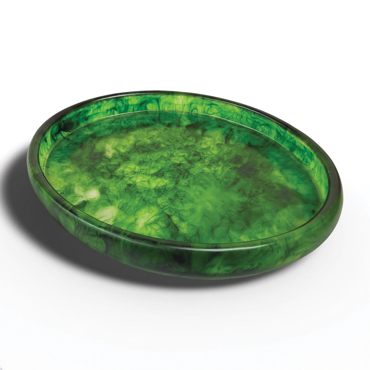 Urban Attitude MIA Extra Large Decorative Resin Bowl - Sage Mist (49cm L x 37cm W)