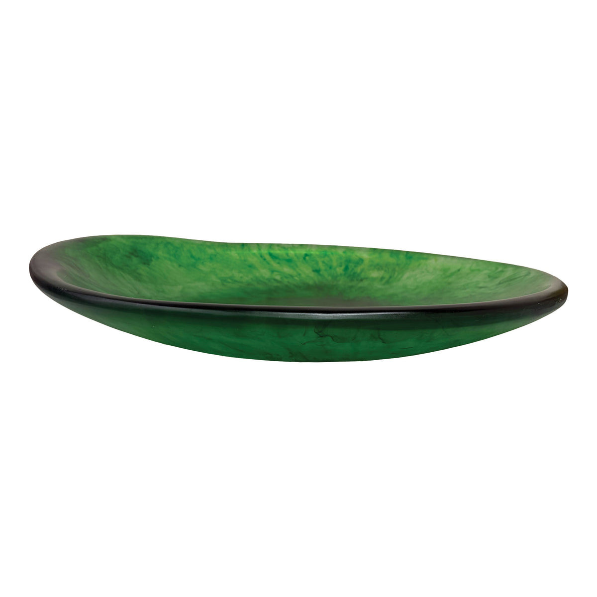 Urban Attitude SHAY Extra Large Decorative Resin Bowl - Sage Mist (60cm L x 52.5cm W)