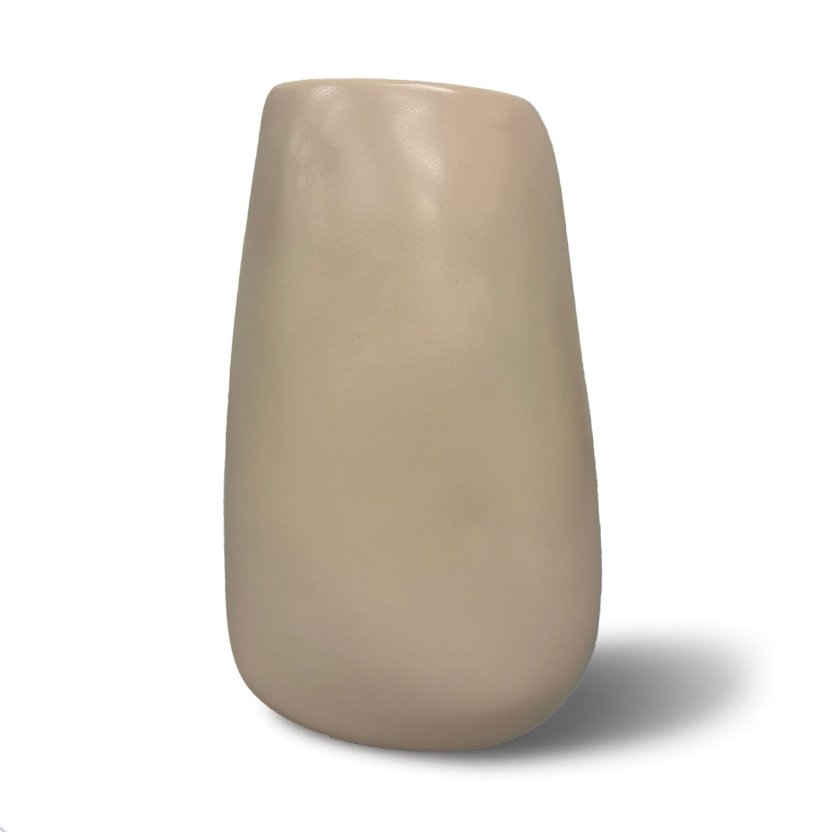 Urban Attitude RACH Large Resin Vase - Stone Ivory (25.5cm H x 17cm W)