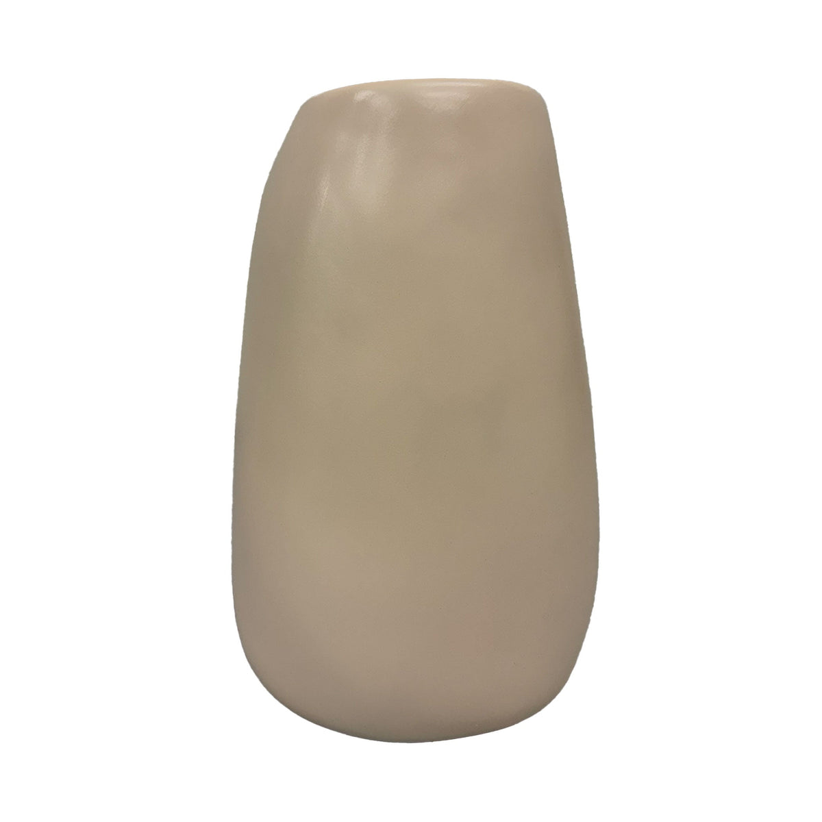 Urban Attitude RACH Large Resin Vase - Stone Ivory (25.5cm H x 17cm W)
