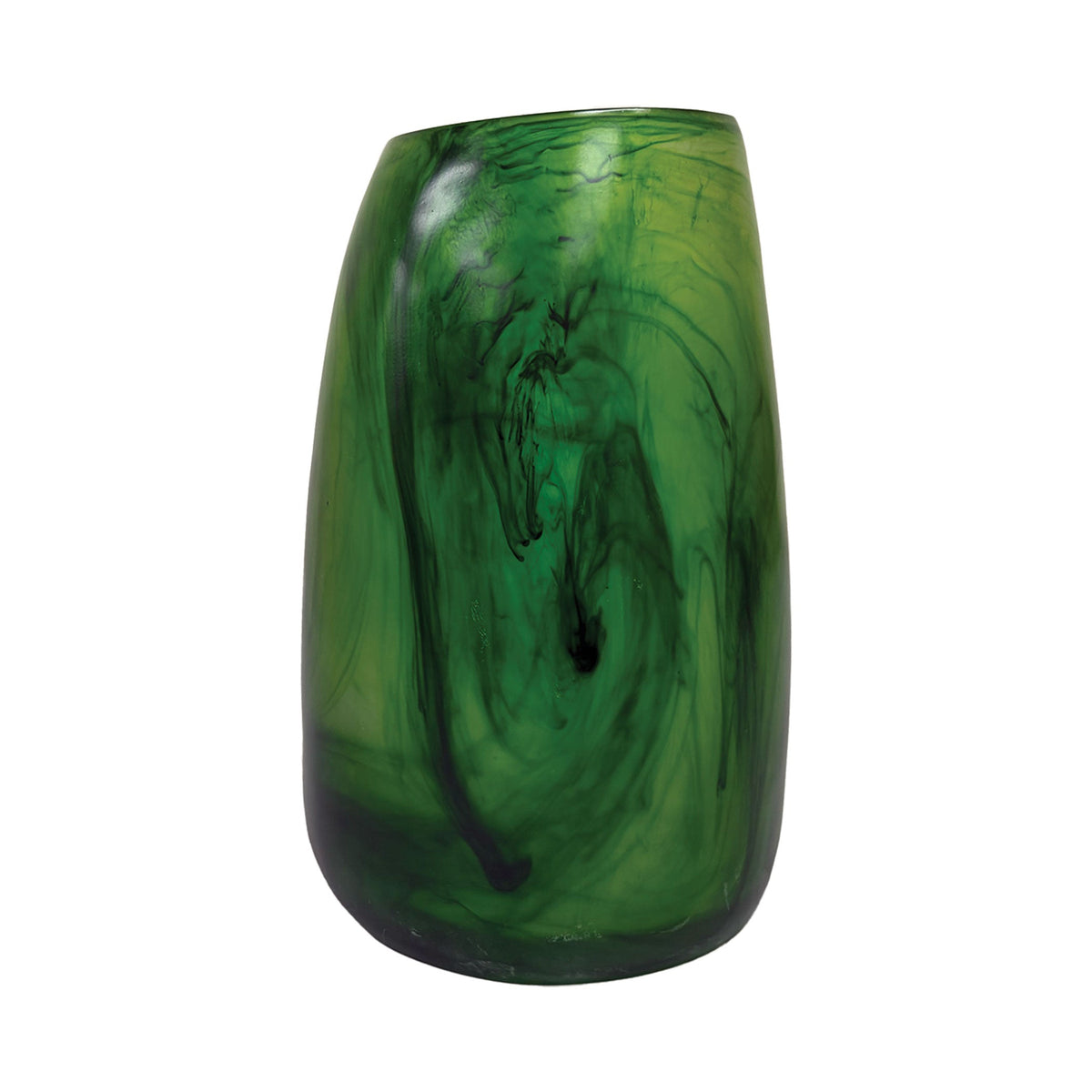 Urban Attitude RACH Large Resin Vase - Sage Mist (25.5cm H x 17cm W)