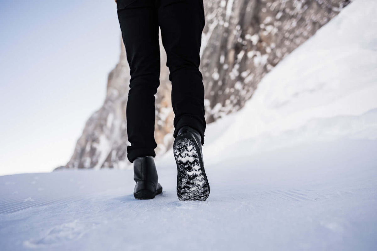 Be Lenka Unisex Winter 3.0 Barefoot Boots - Black (Merino Wool Lined)