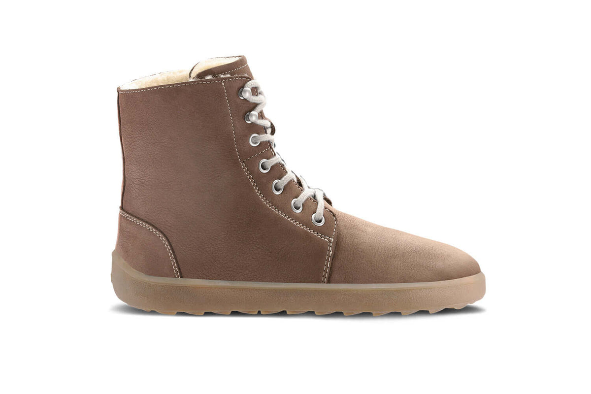 Be Lenka Unisex Winter 3.0 Barefoot Boots - Walnut Brown (Merino Wool Lined)