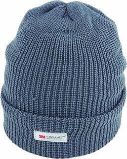 MENS JF THINSULATE RIBBED WINTER WARM ACRYLIC BEANIE SKI HAT FOR WINTER 