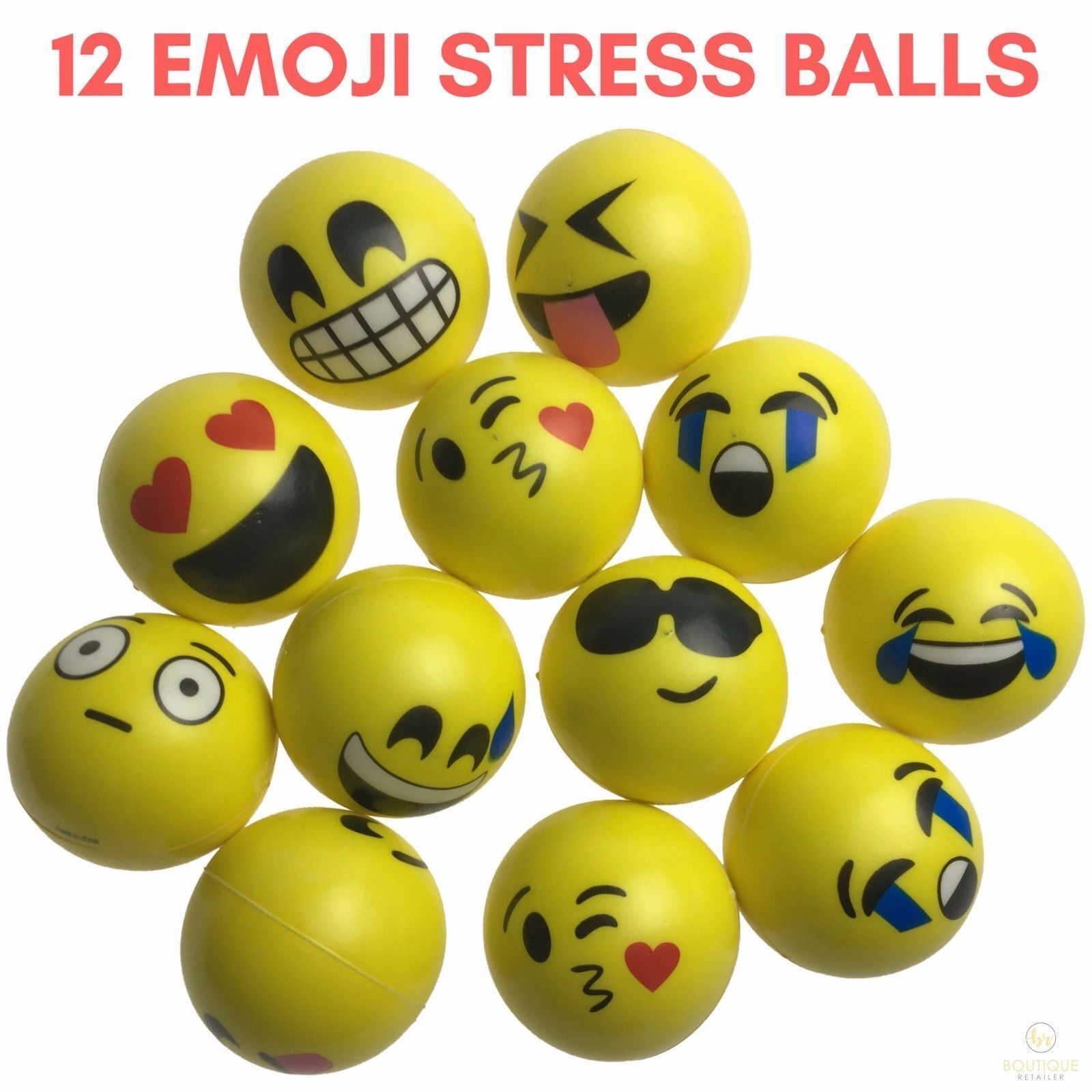 12-emoji-face-stress-balls-hand-relief-squeeze-tension-reliever-soft
