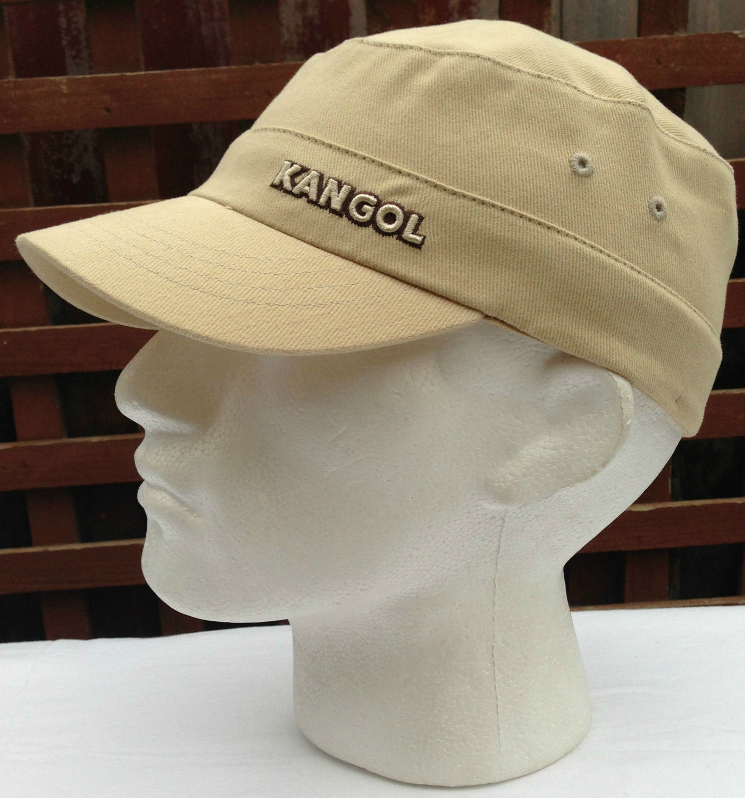 KANGOL Cotton Twill Army Cap Flexfit Cadet Military Hat 9720BC Summer