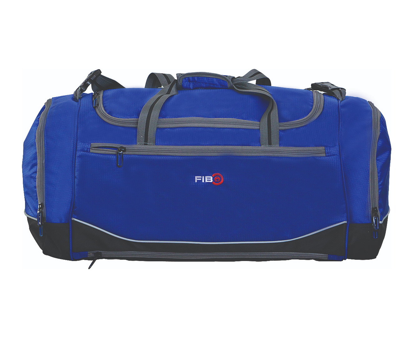 FIB 28&quot; Heavy Duty Travel Duffle Bag Tote Sports Gym w Shoulder Straps - Blue
