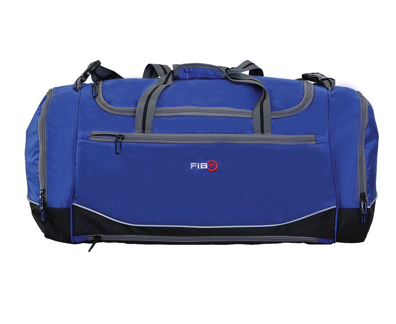 FIB 32&quot; Heavy Duty Travel Duffle Bag Tote Sports Gym w Shoulder Straps - Blue