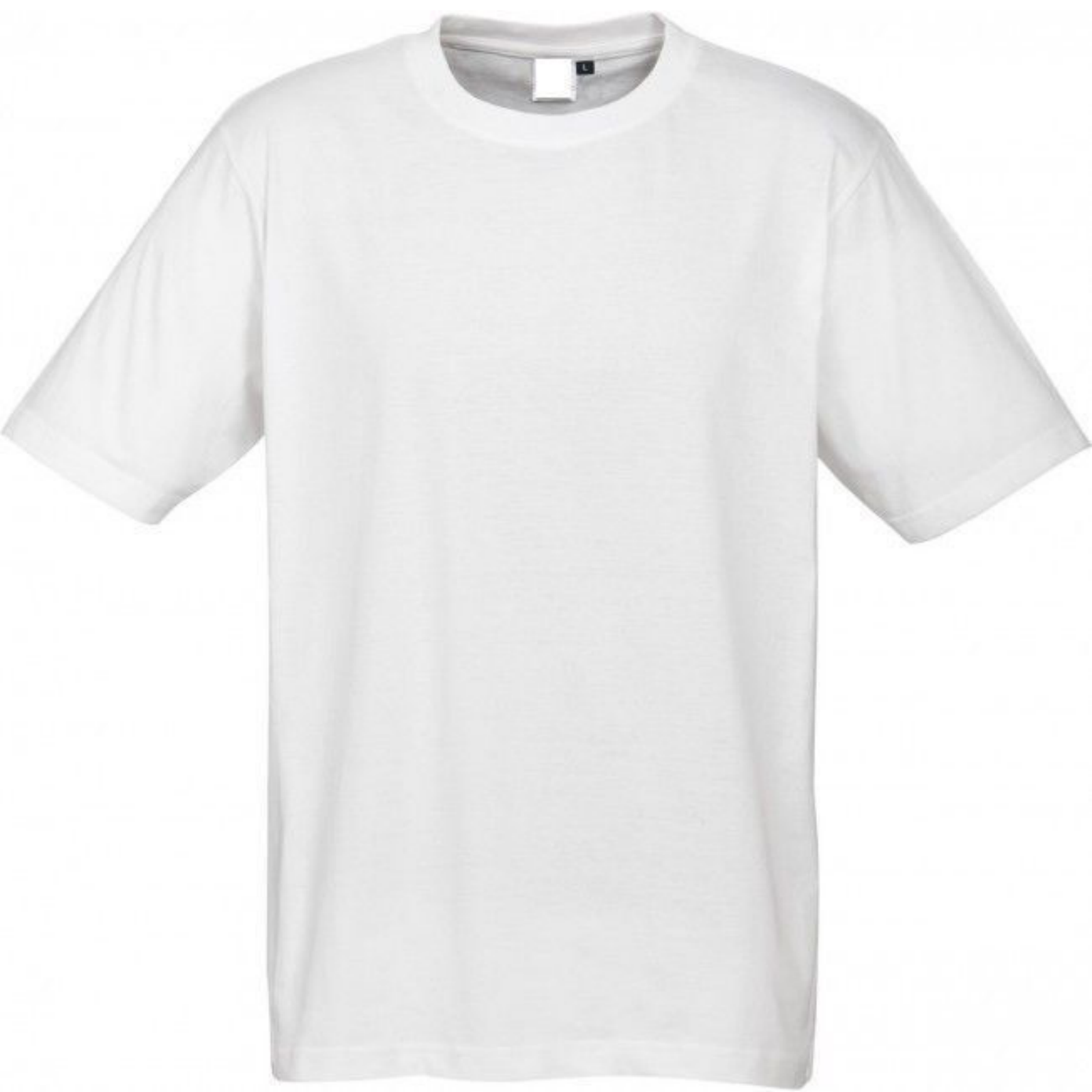 Plain T-Shirt 100% COTTON Basic Blank Tee Men's Ladies Casual BULK XS ...
