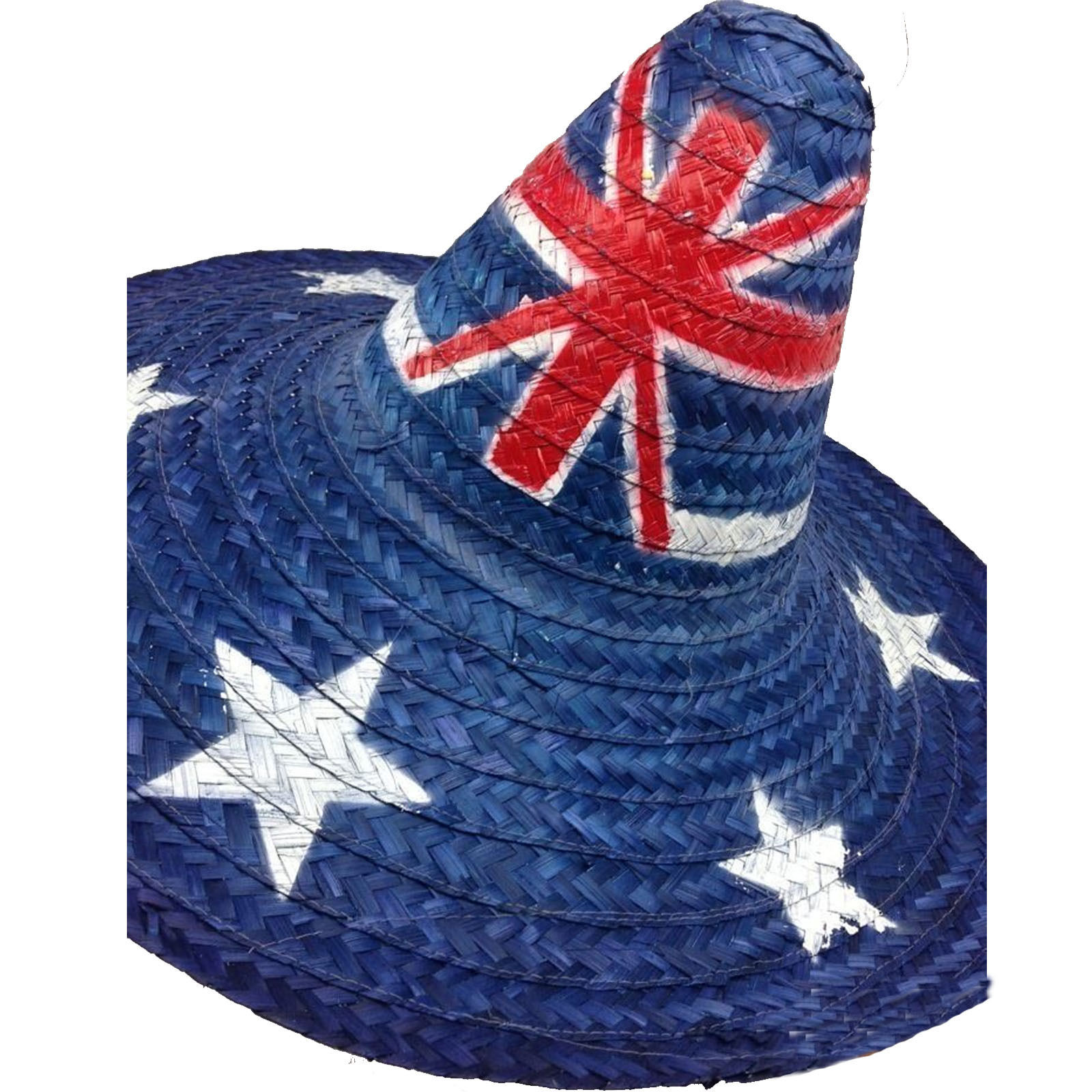 10x Mexican SOMBRERO Hat w Australian Aussie Flag Design Party Costume ...