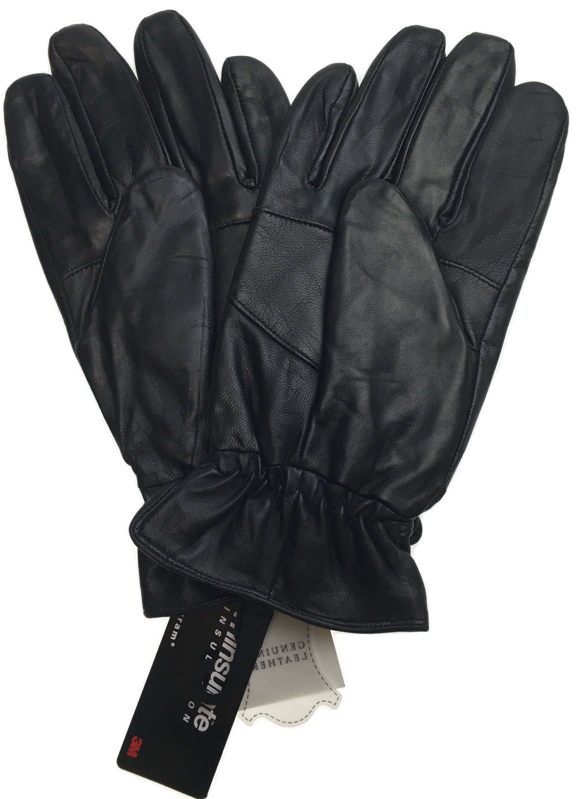 3M THINSULATE Men's Genuine Leather Gloves Patch Thermal Lining Warm ...