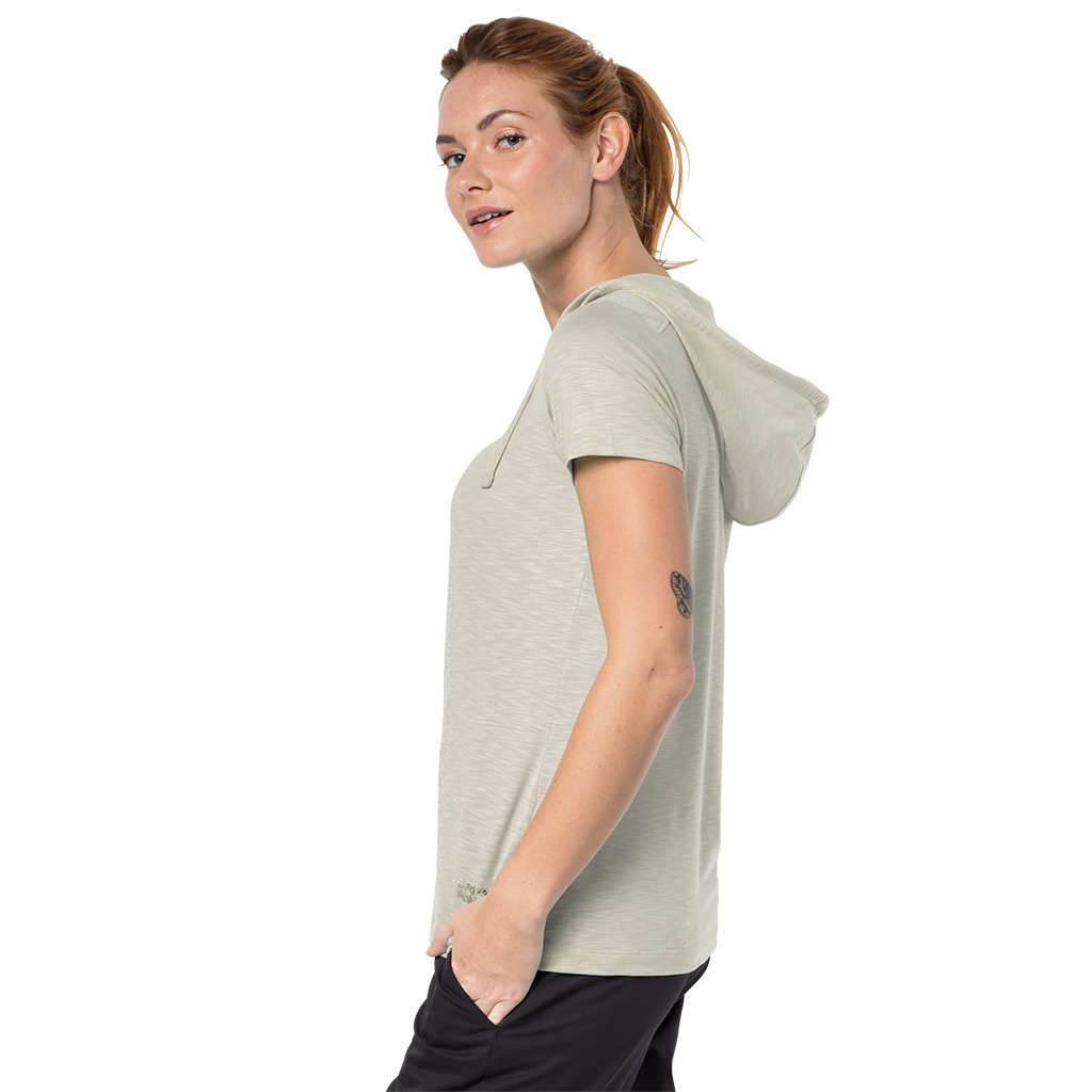 Jack Wolfskin Women\'s Travel Hoody Top Hoodie T Shirt Comfortable Tee | eBay
