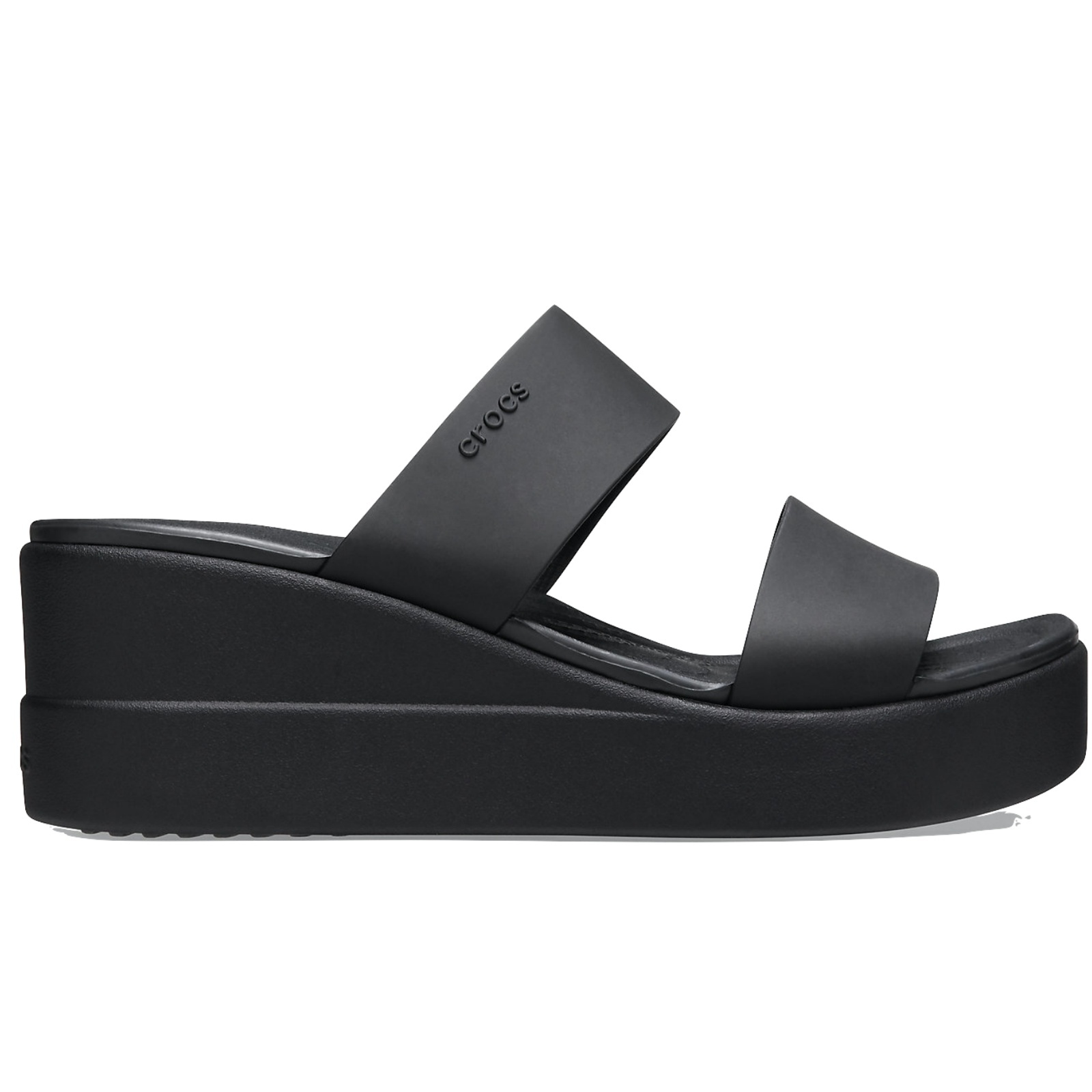 Crocs,Brooklyn Mid Wedge Women's Shoes Wedges Heel Sandals LiteRide ...