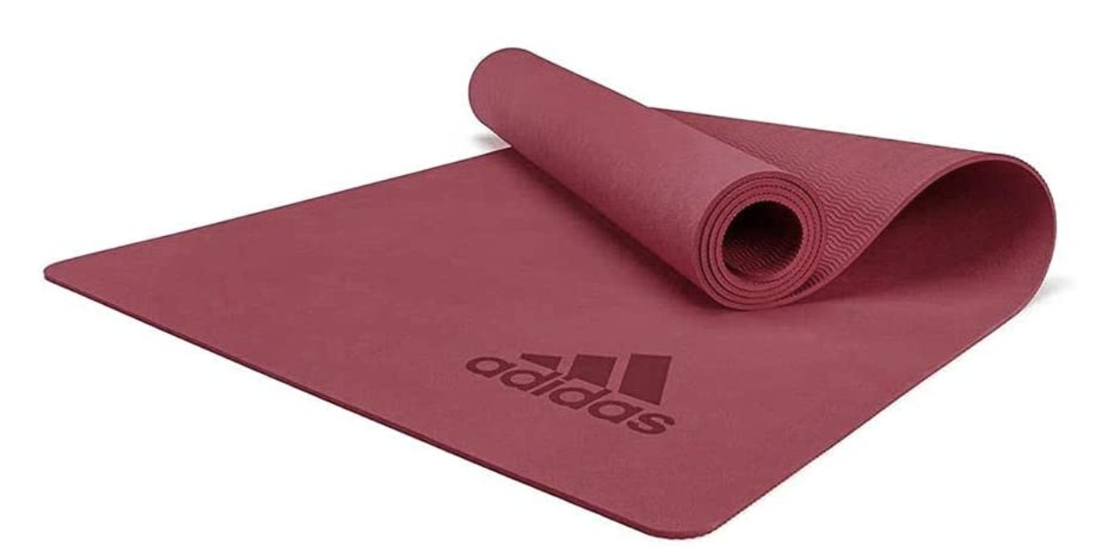Adidas,Premium Yoga Mat 5mm Exercise Training Floor Gym Fitness Pilates
