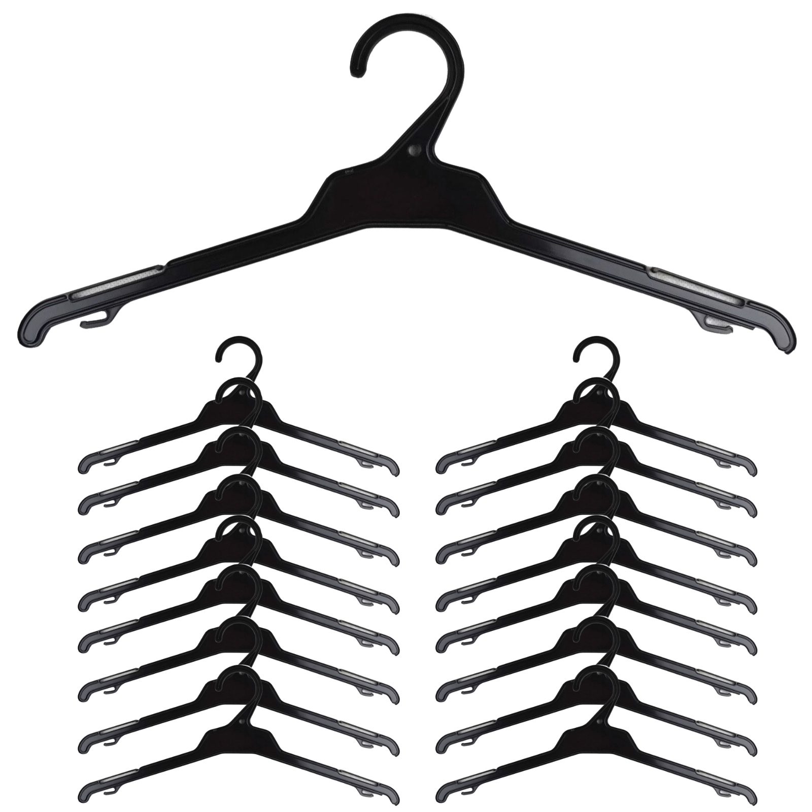 16x,TOP HANGERS Ultra Thin Clothes Hanger Garment Holder All Purpose