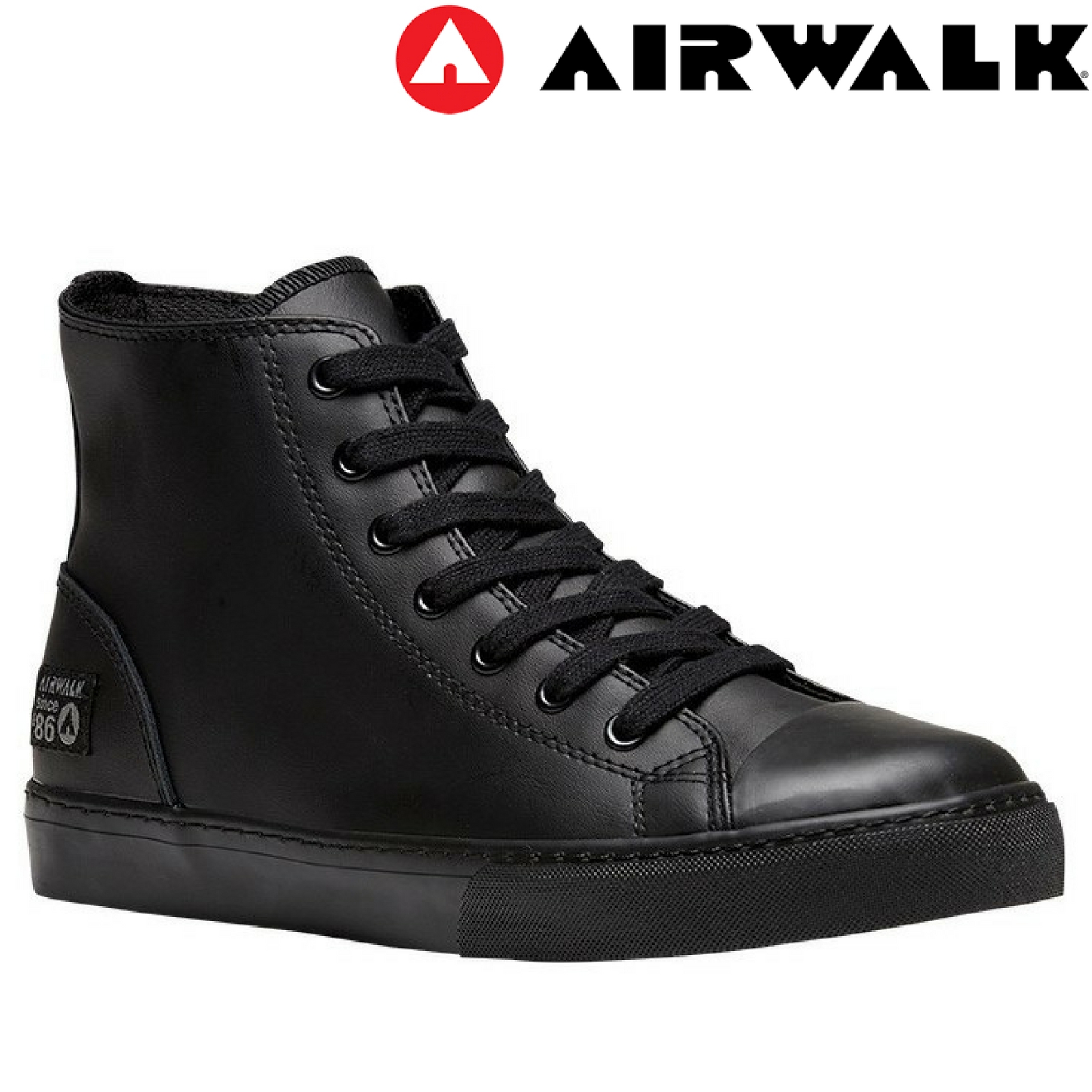 airwalk black high tops