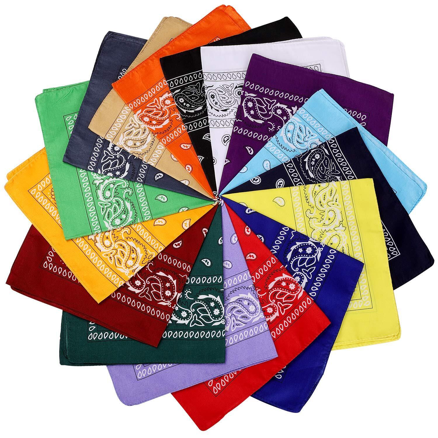 New MULTI COLOURED PEACE Bandana Du-Rag Head Scarf