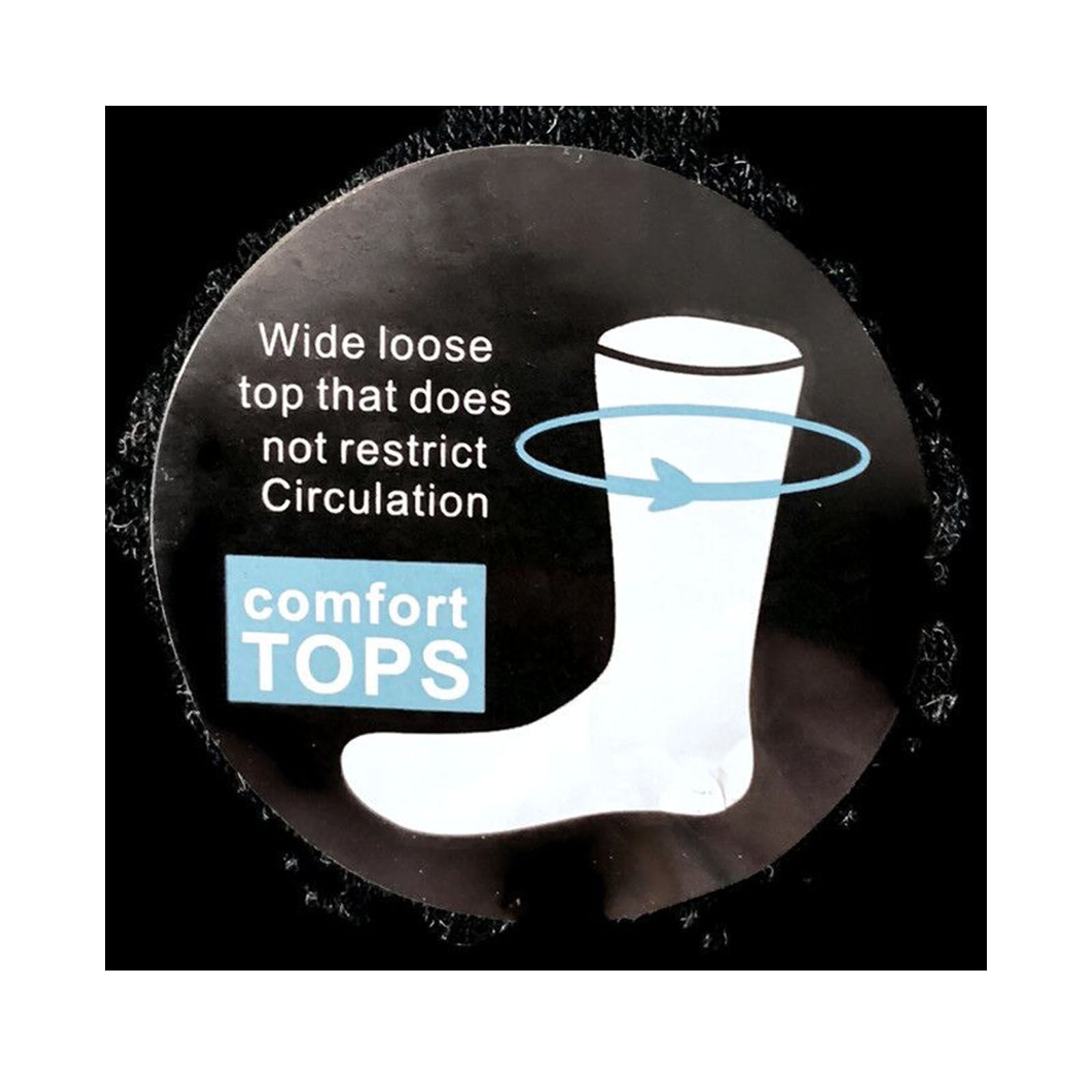 Merino,Wool Mens Loose Top Thermal Socks Diabetic Comfort Circulation