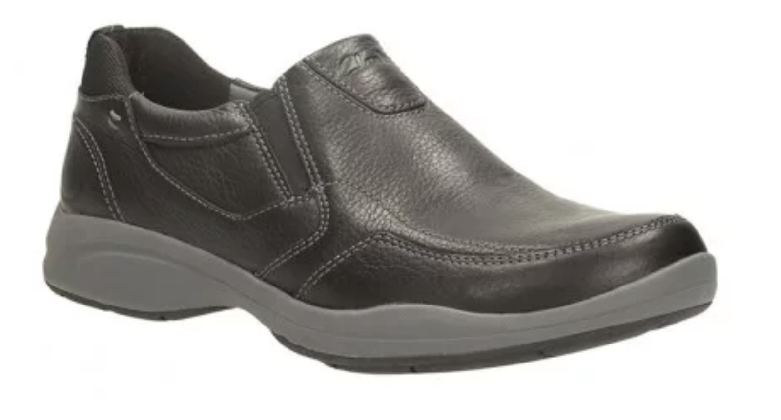 CLARKS,Men's Wavekorey Free Formal Slip On Dress Leather Shoes G Width Fit