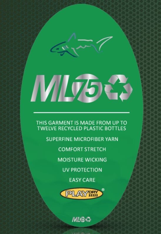 Greg,Norman Desert Hat ML75 Golf Polo Shirt White