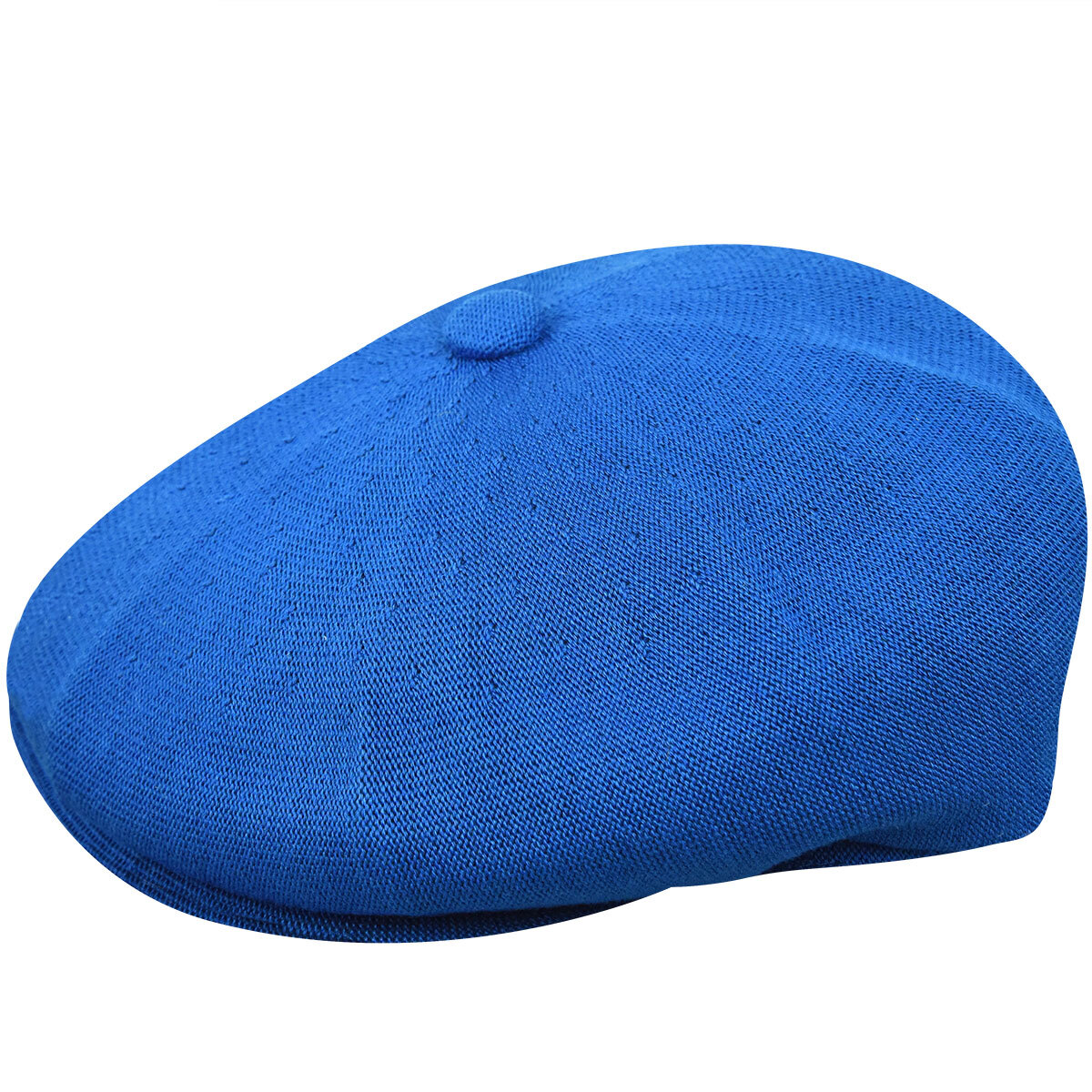 Kangol,Men's Bamboo Hawker Ivy Flat Cap Hat Newsboy - Mykonos Blue