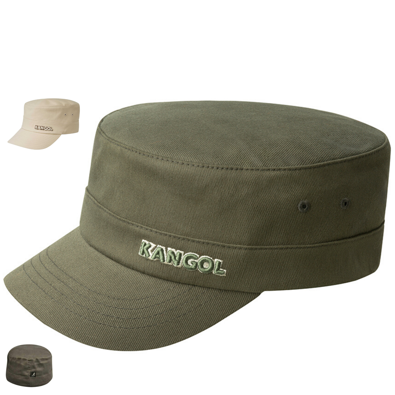 Military Style Army Cap Brushed Premium Cotton Hat 3 Great Colours-Hat Tricks