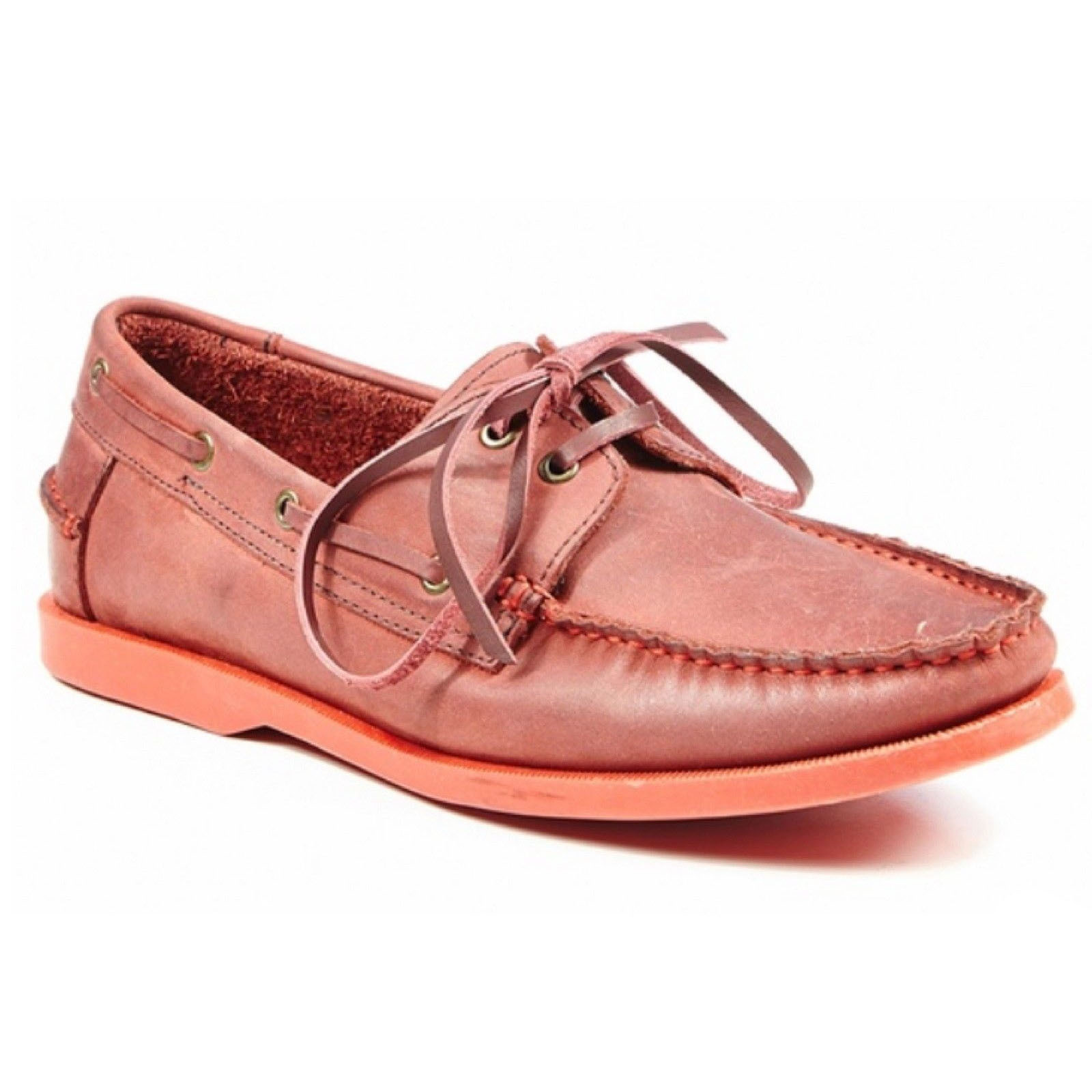 MASSA Dolcetto Leather Boat Shoes 