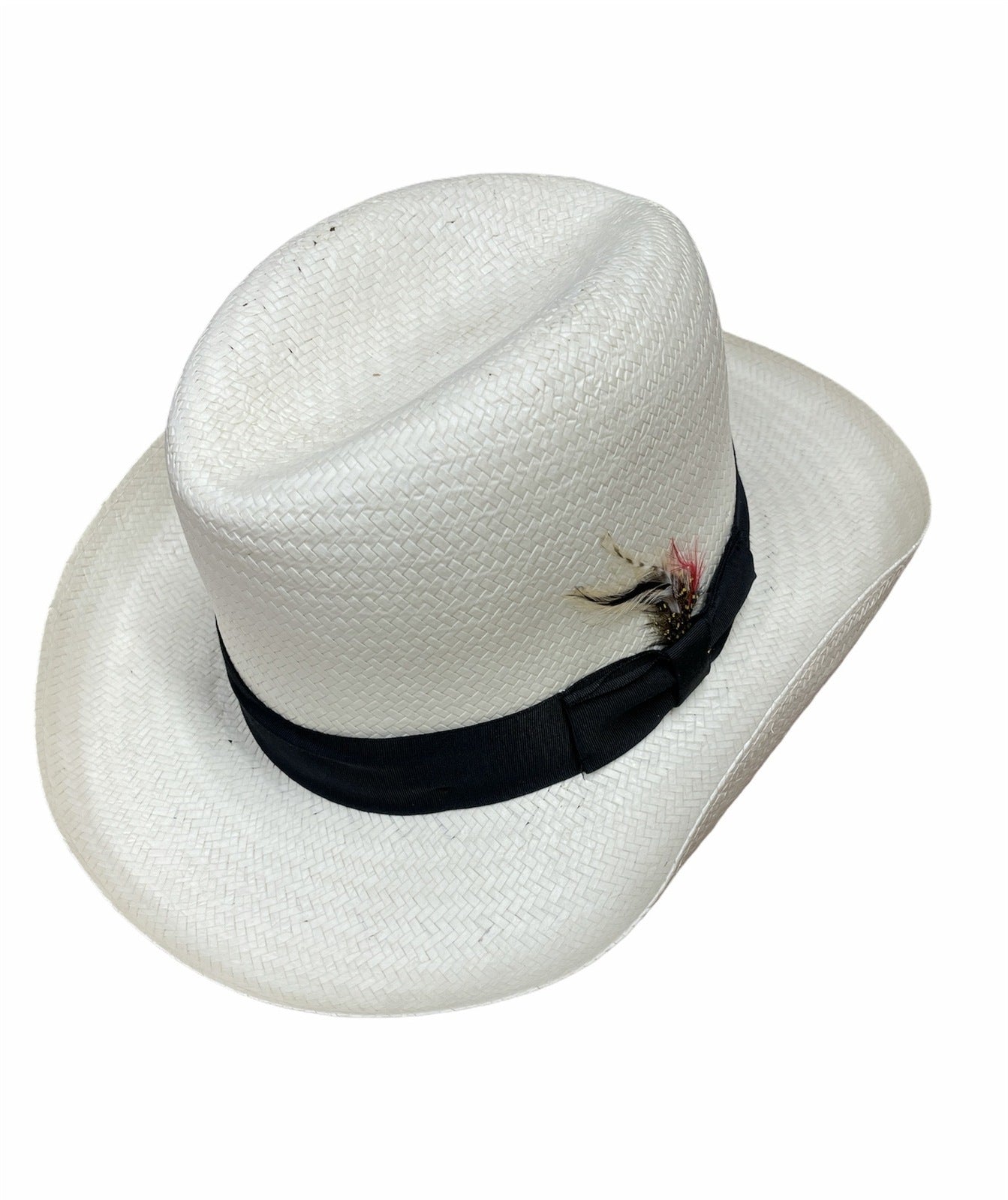 Hand,Woven Cooler Outback Hat Summer 
