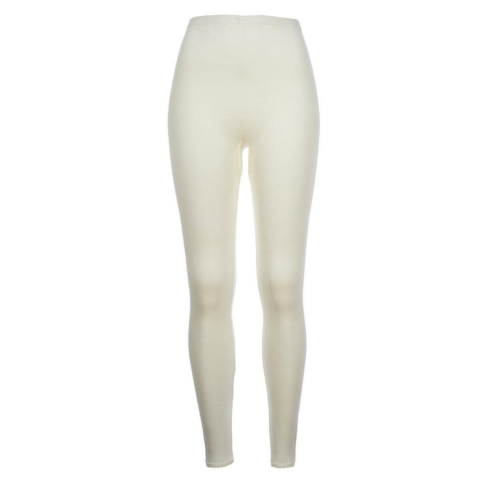 Details about   Women's Pure Merino Wool Knit Long Janes Thermal Underwear Thermals Pants 