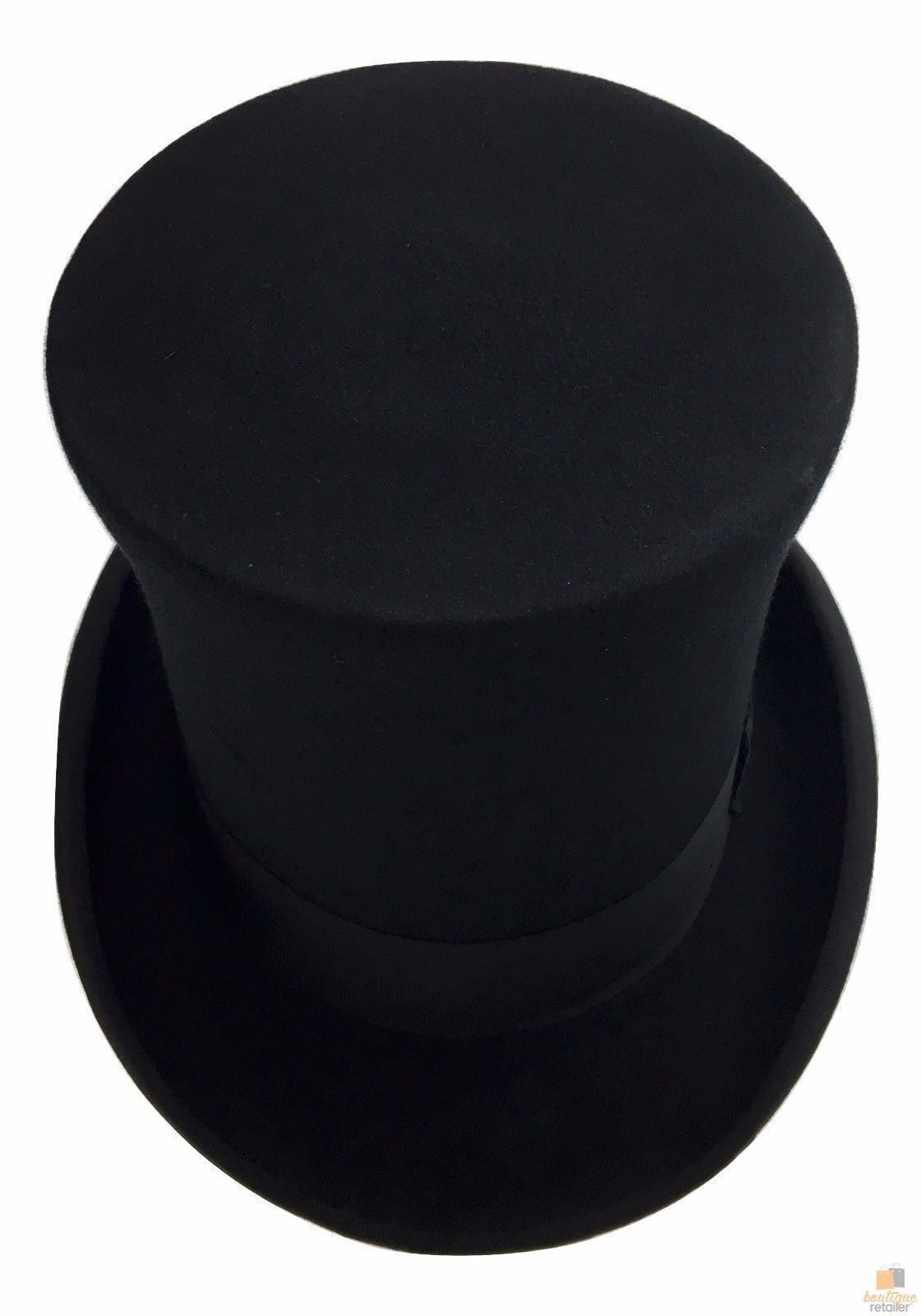 WOOL Felt Magician Tuxedo Cap Fedora