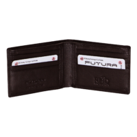 Futura Men's RFID Slim Leather Wallet - Brown