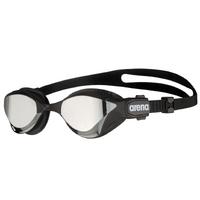 Arena Cobra Tri Swipe Tri Mirrored Goggles Swimming Swim Glasses - Silver
