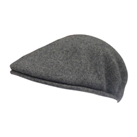 KANGOL 504 Wool Ivy Cap Mens Warm Winter Flat Classic Hat - Flannel