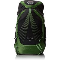 Osprey Exos 38 Backpack Bag Hiking Trekking Rucksack - Basalt Black