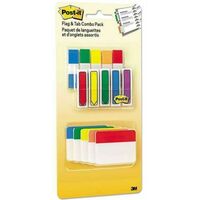 3M Post-it Flags and Tabs Combo Pack Assorted Primary Colors 230/Pack
