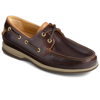 Sperry Men's Gold Cup ASV 2 Eye Boat Shoes Wide Fit Leather  - Amaretto