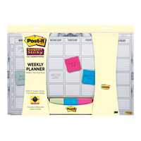 POST-IT SUPER STICKY WEEKLY PLANNER FULL ADHESIVE NOTES