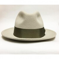 Goorin Brothers Dean the Butcher 4 Inches Center Dent Crown Hat - Stone