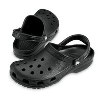 Crocs Adult Classic Clogs Shoes Sandals Slides - Black