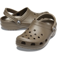Crocs Adult Classic Clogs Shoes Sandals Slides Roomy Fit - Chocolate