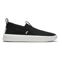 TOMS Mens Canvas Slip On Shoes Casual Sneakers Breathable Espadrilles - Black