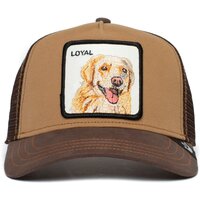 Goorin Brothers Mens Baseball Trucker Cap Hat Snapback The Loyal Dog - Brown 