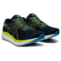 Asics Men's EvoRide 2 Runners Gym Running Sneaker Shoes - Blue/Green