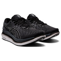 Asics Mens GlideRide 2 (2E) Sneakers Runners Running Shoes - Black/Carrier Grey