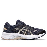 Asics Women's Gel Kayano 26 Running Shoes - Midnight/Frosted Almond