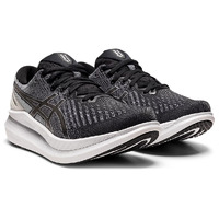 Asics Womens GlideRide 2 (D) Sneakers Athletic Running Shoes - Black/White