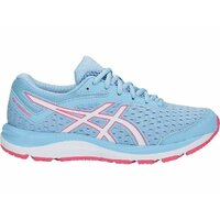Asics Kids Girls Boys Gel Cumulus 20 Sports Trainers Sneakers Running Shoes - Blue