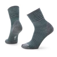 Smartwool Women's Everyday Herringbone Ankle Boot Socks Medium Grey - S